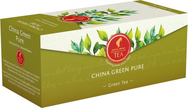 Julius Meinl BIO Tee China Green Pure, Grüner Tee, 25 Teebeutel im Kuvert