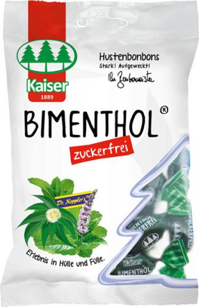 Kaiser Bimenthol zuckerfrei, Hustenbonbons, 75g