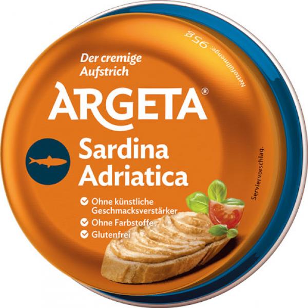 Argeta Sardina Adriatica, Aufstrich, glutenfrei