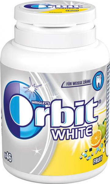 Wrigley's Orbit White Fruit Dragees, 46 Stück, 64g