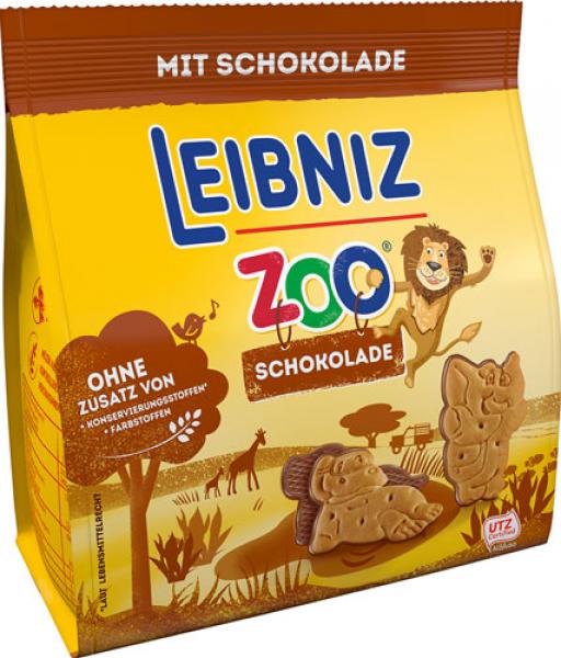 Leibniz Bahlsen Zoo Schokolade UTZ, 125 Gramm