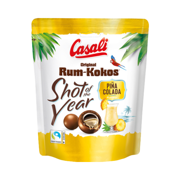 Casali Rum Kokos Dragees Pina Colada Flavour, Shot of the Year, 175g