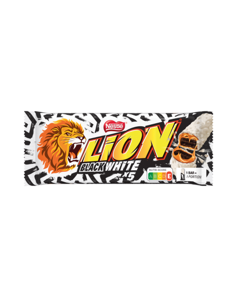 Lion Black White, 5er Packung, 150g